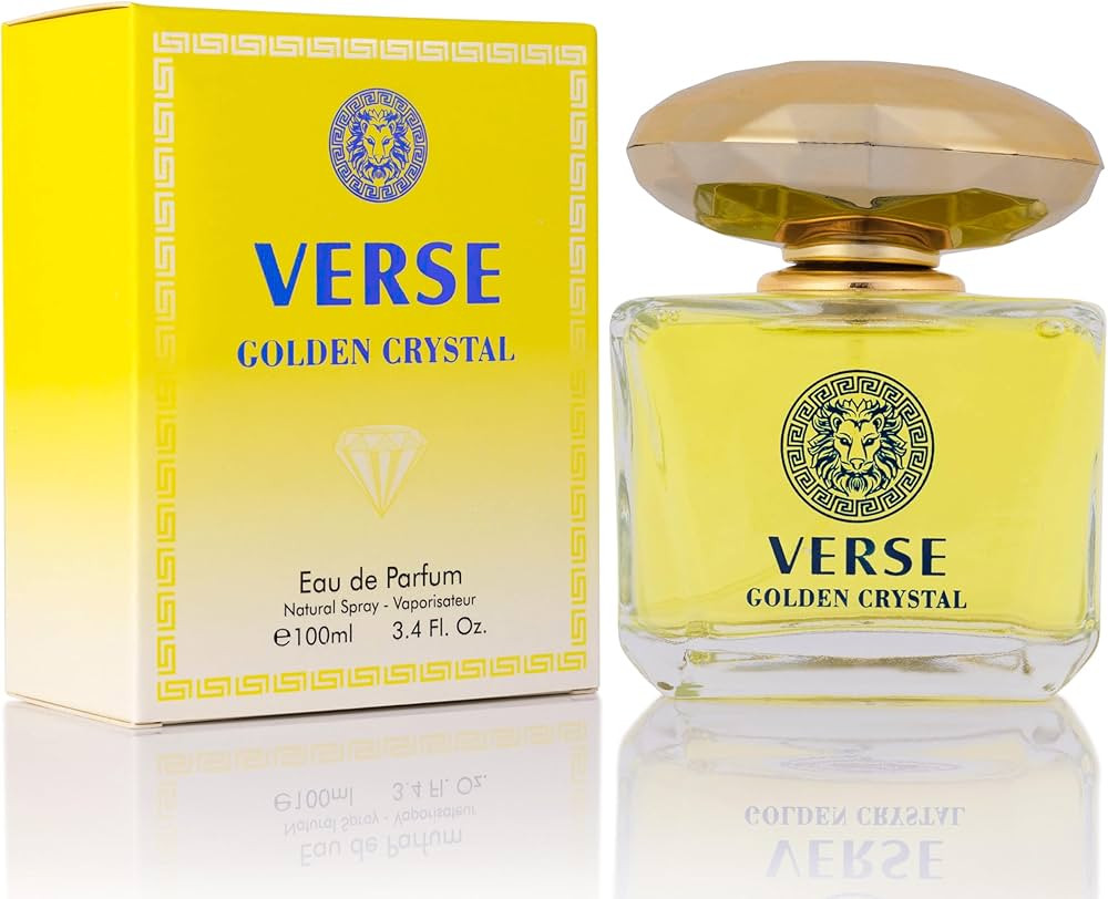 Verse Golden Crystal for Women 3.4 fl Oz - Floral Fruity Fragrance - Top Notes of Amalfi Lemon, B... | Amazon (US)