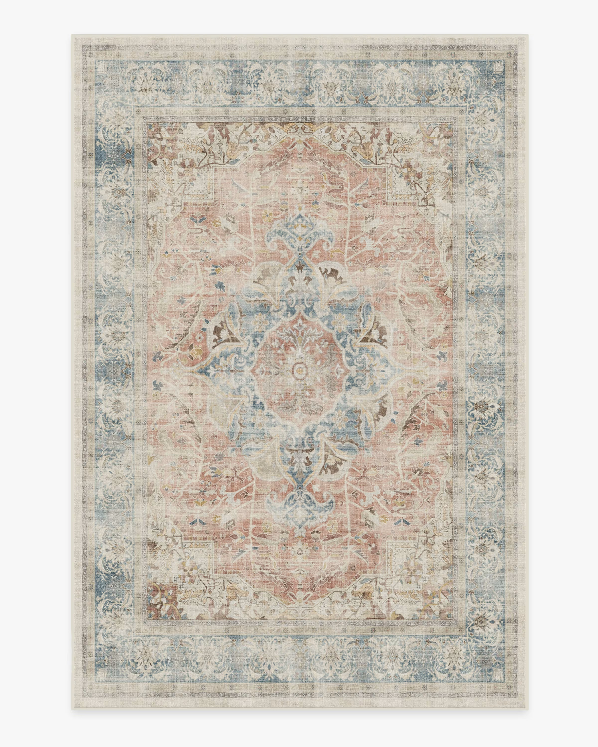 Sarrah Coral Tufted Rug | Ruggable | Ruggable
