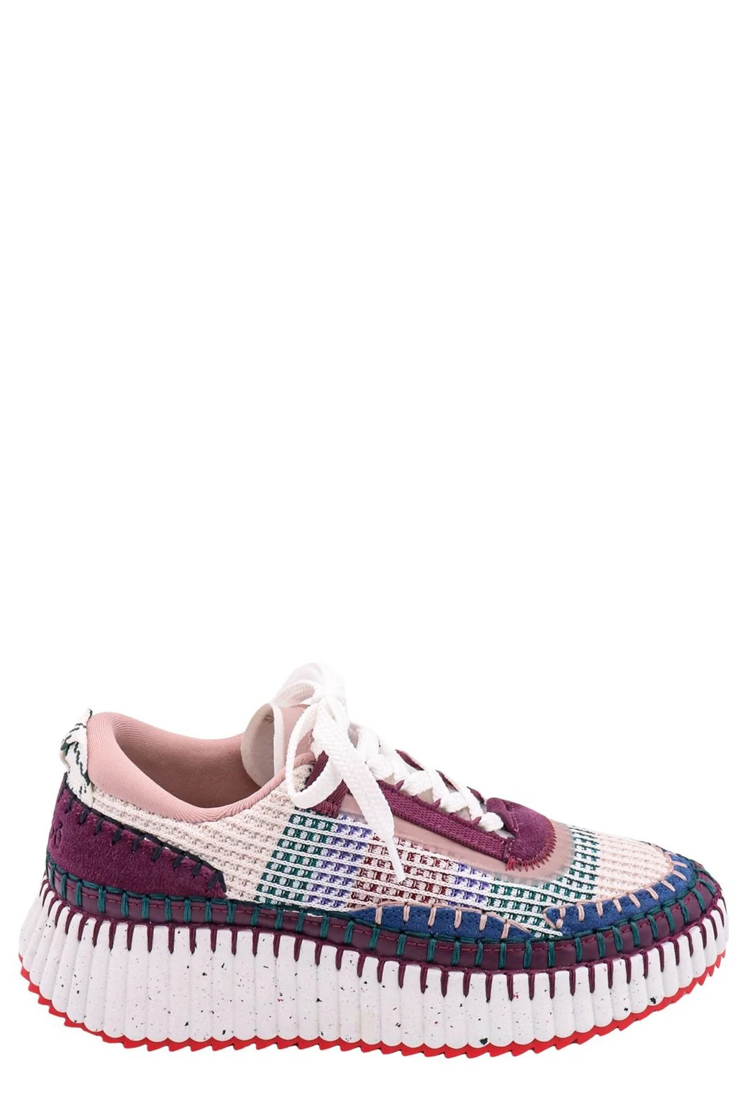 Chloé Lower-Impact Mesh Nama Sneakers | Cettire Global