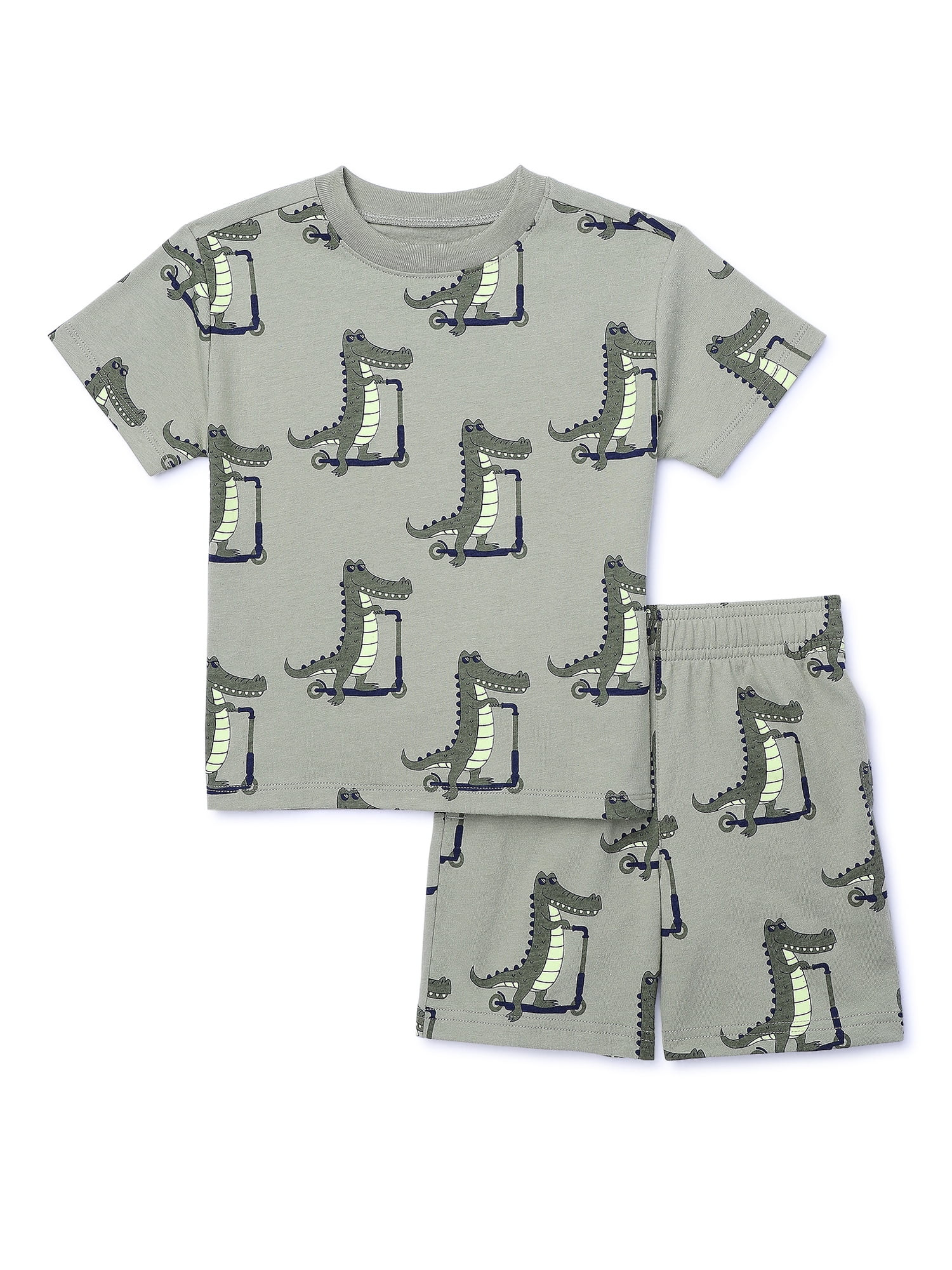 Garanimals Toddler Boy Print Jersey Outfit Set, Sizes 12M-5T | Walmart (US)
