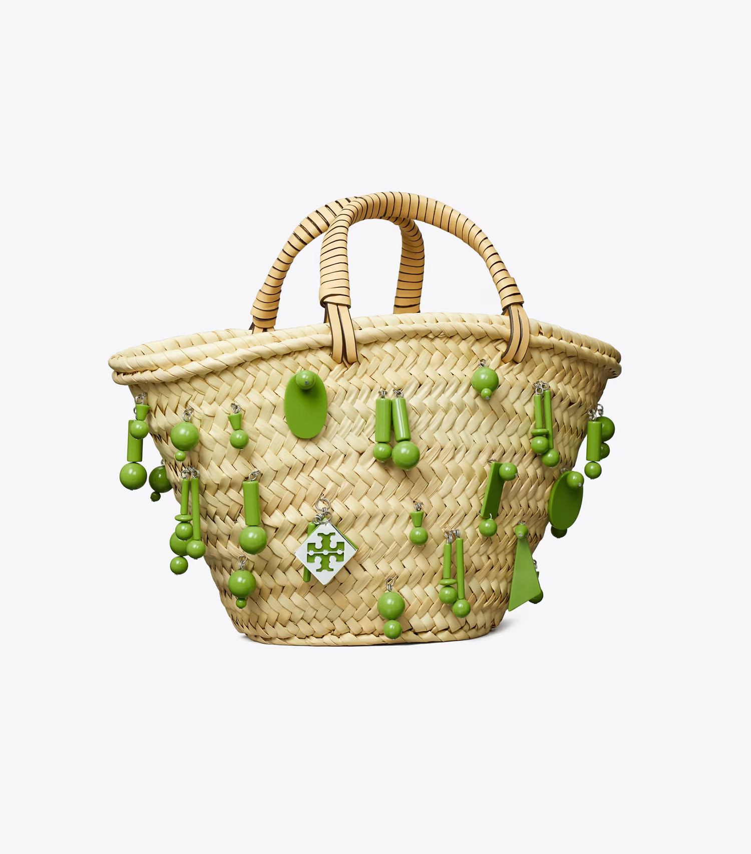 Small Raffia Embroidered Tote: Women's Designer Tote Bags | Tory Burch | Tory Burch (US)