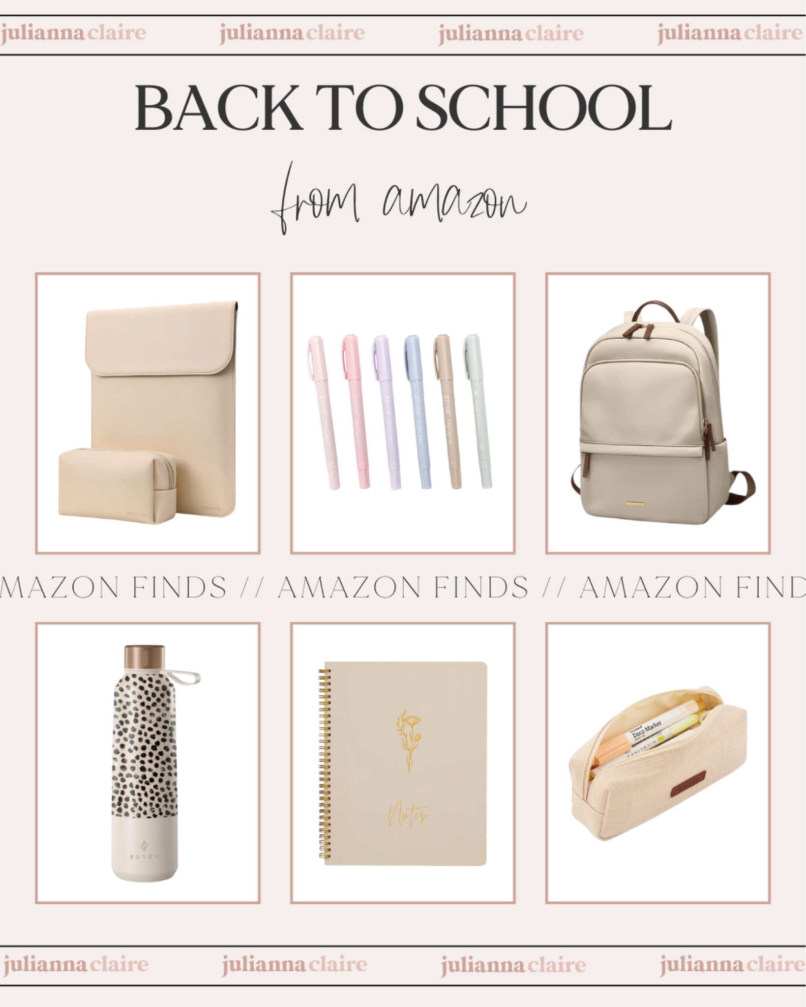 Amazon Back To School Finds ✏️

amazon finds // back to school // back to school supplies // amazon school supplies // amazon school // amazon back to school // back to school backpack

#LTKunder50 #LTKBacktoSchool #LTKFind