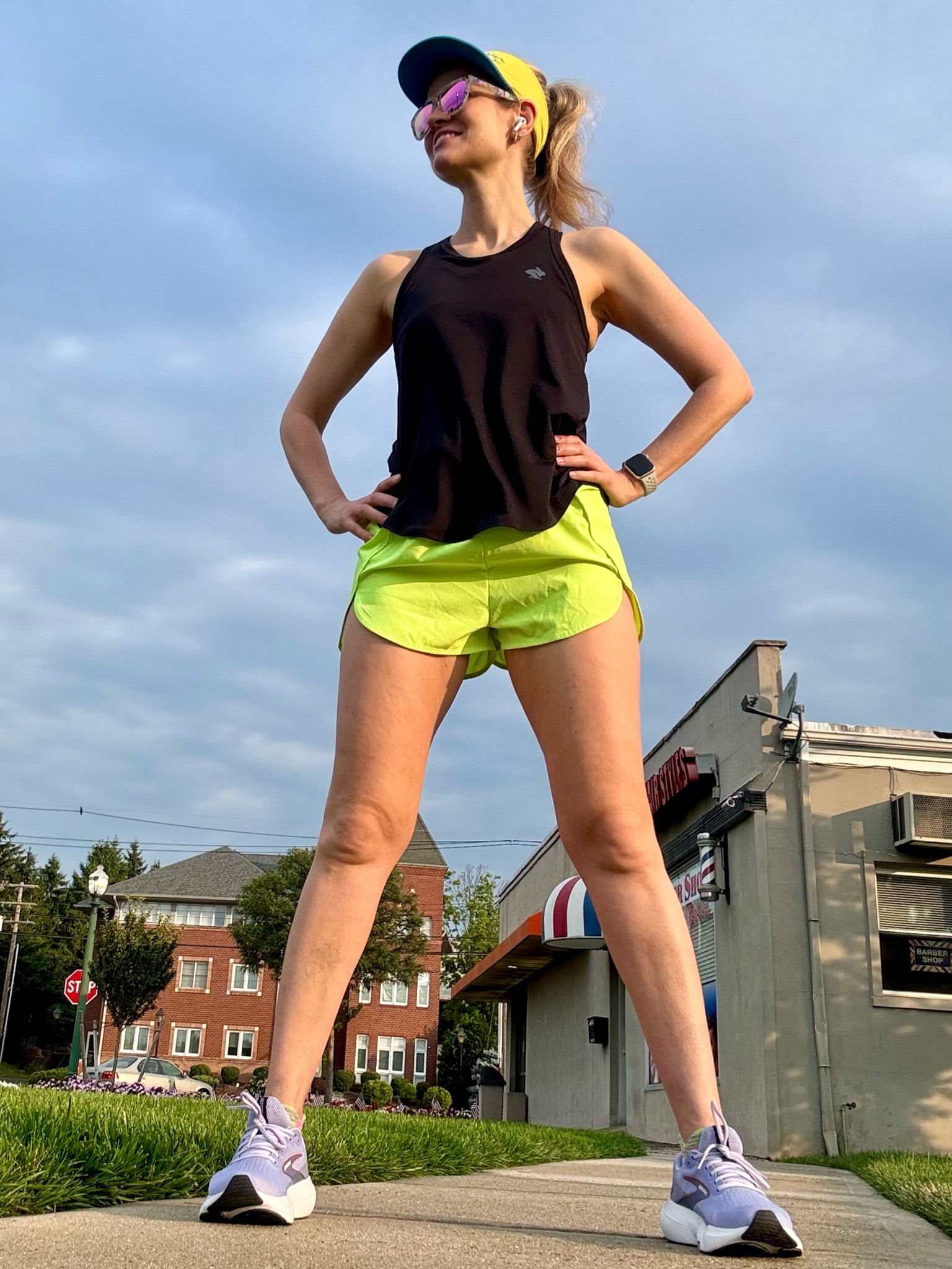 Quick run before the festivities kick in. 🧨

#LTKfitness #LTKActive #LTKover40