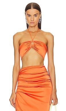 OW Collection Izzy Top in Orange from Revolve.com | Revolve Clothing (Global)