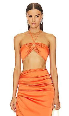 OW Collection Izzy Top in Orange from Revolve.com | Revolve Clothing (Global)