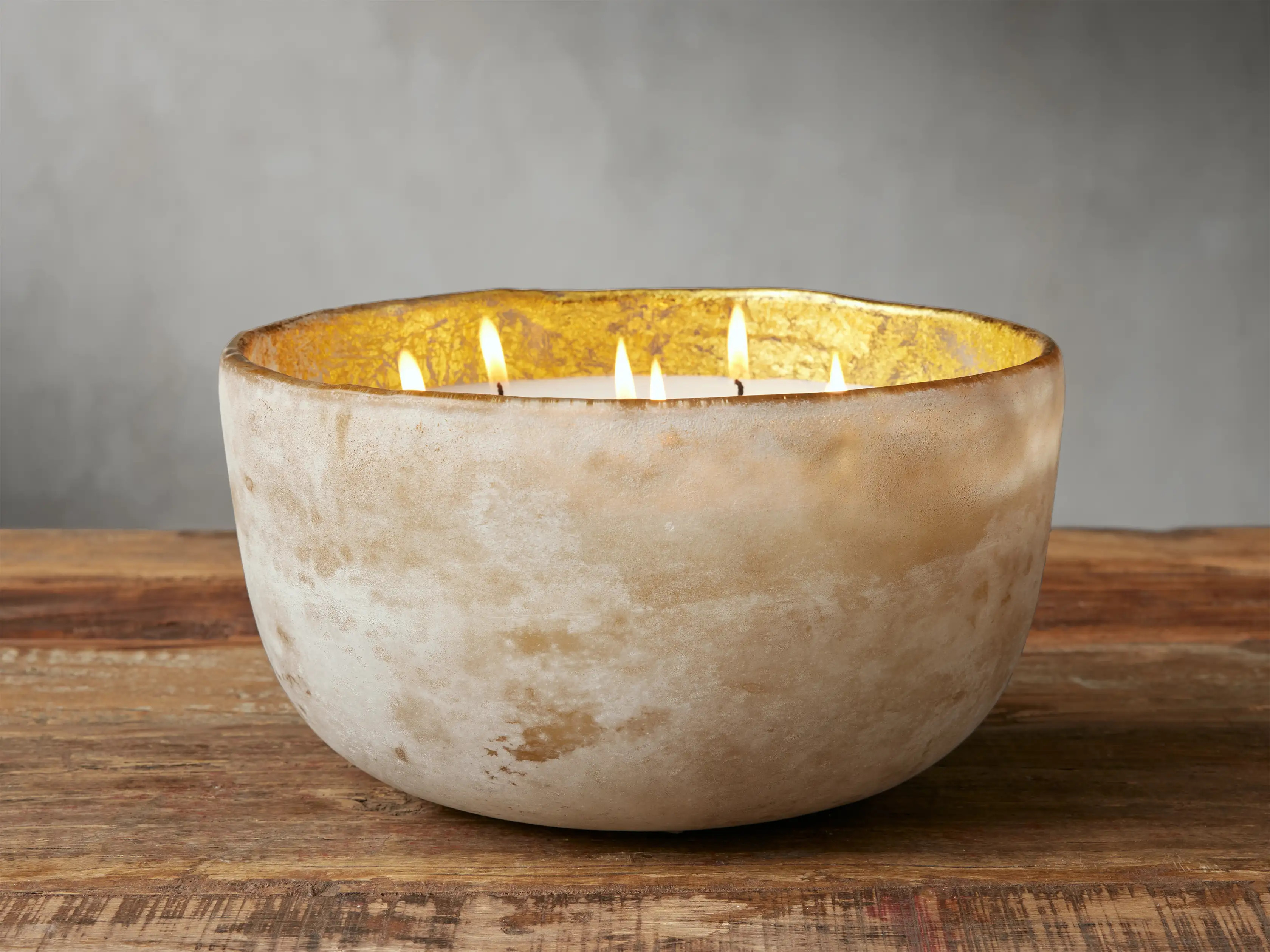 Radiant Myrrh Bowl Candle | Arhaus