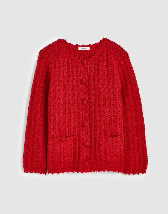 Alexa Chung for Madewell Crocheted Cardi | Madewell