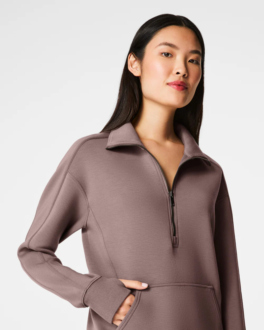 SPANX® AirEssentials Luxe Half Zip Tunic | Spanx