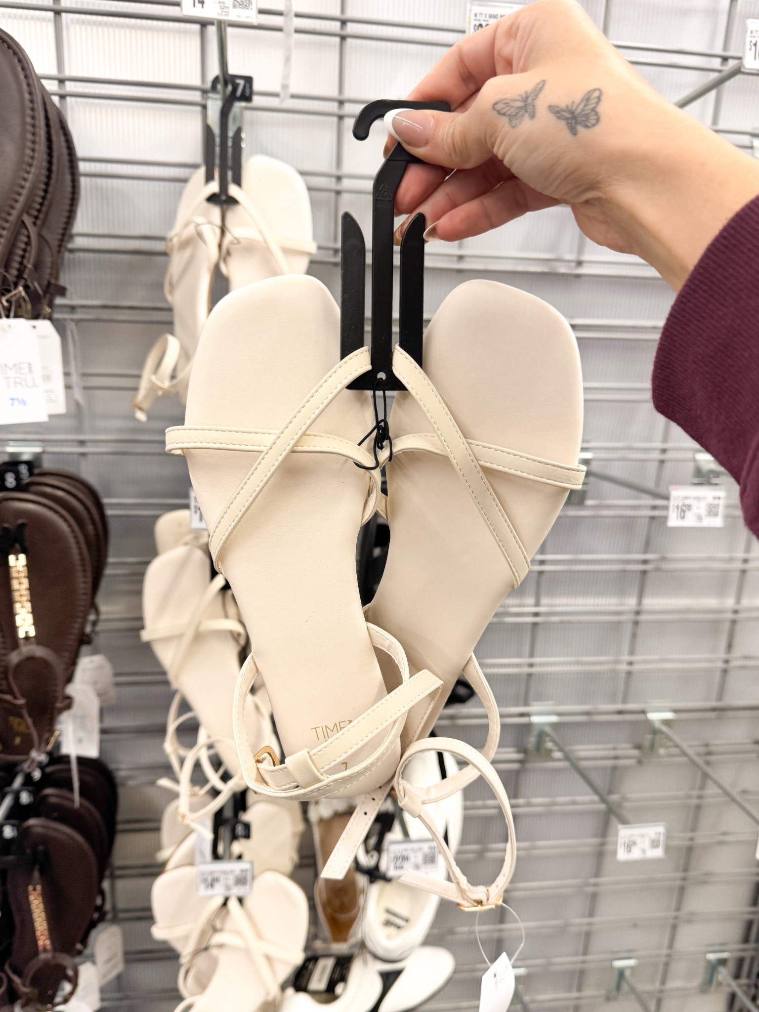Found these minimalist strappy sandals at Walmart and had to share 🤍 The perfect neutral shoe for summer outfits and vacation looks.

#LTKSpringSale #LTKspringtrends #LTKspring