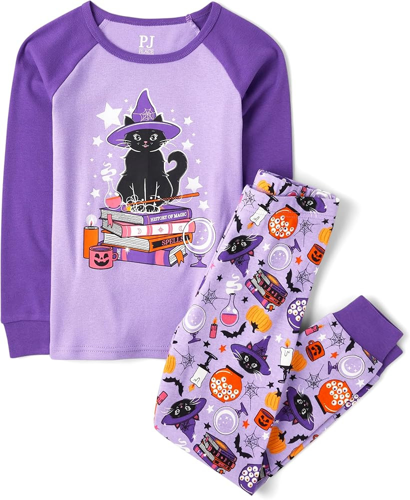 The Children's Place Baby Girls' and Kids, Sibling Matching, Holiday Pajama Sets, Cotton | Amazon (US)