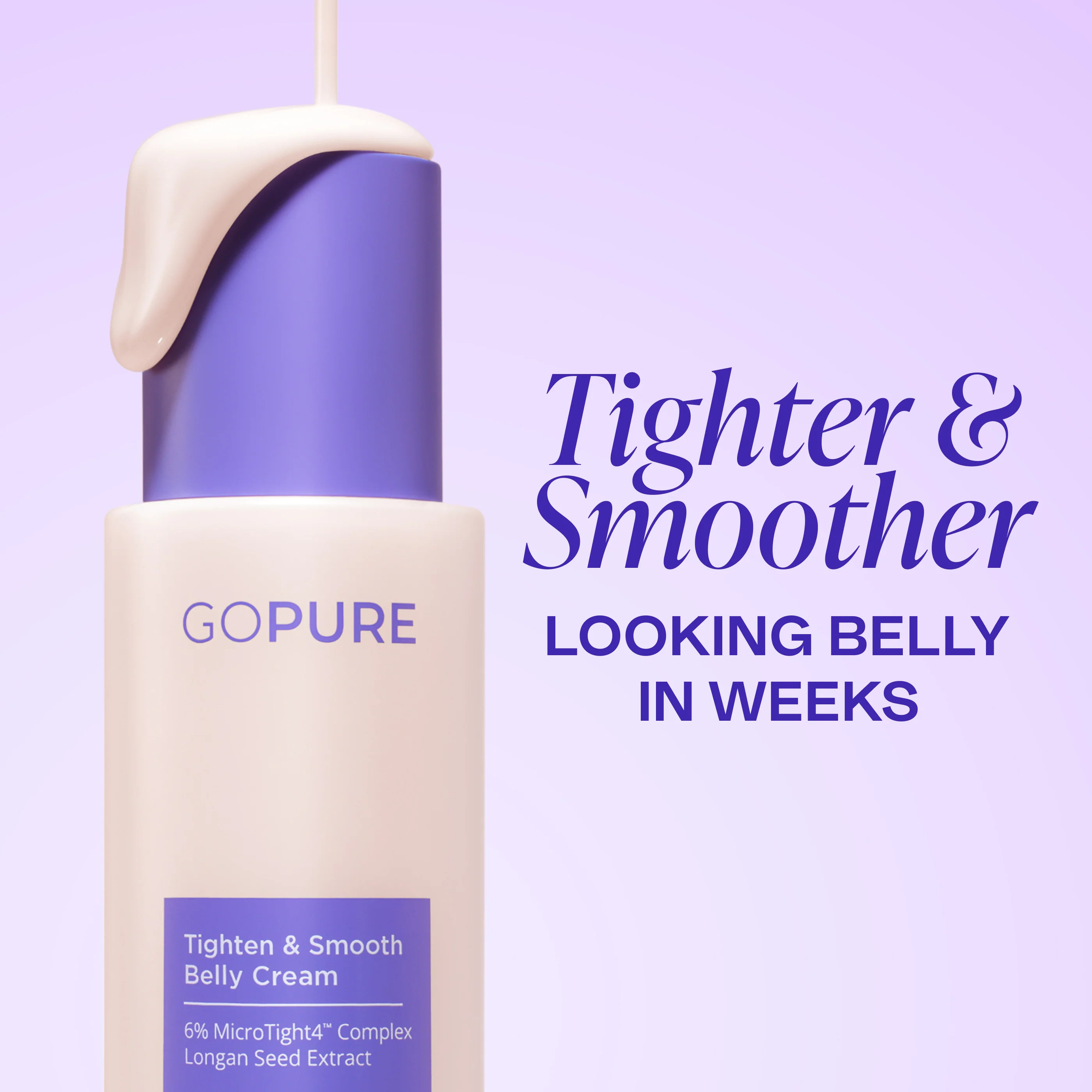 Tighten & Smooth Belly Cream | GoPure Beauty