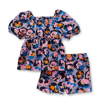 Peyton & Parker Mommy & Me Toddler Girls Elbow Sleeve Puffed Sleeve 2-pc. Dress Set | JCPenney