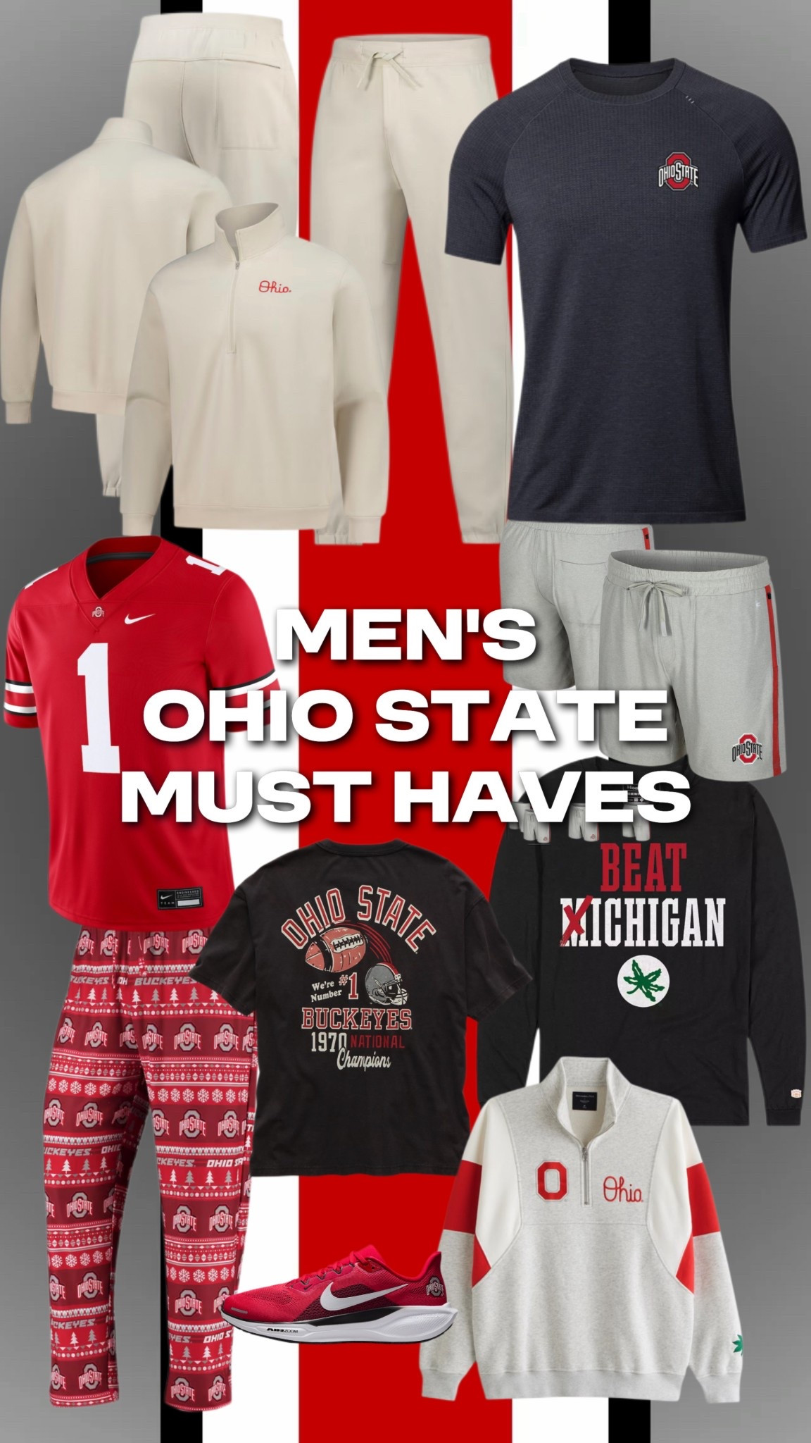 Rivalry day = activated. 🏈🔥
Rounded up the best men’s Ohio State game day gear from Fanatics, Lululemon, Nike, Dick’s Sporting Goods, Homefield, American Eagle & Abercrombie — perfect for tailgates, watch parties, and pacing the living room like it’s cardio.

men’s Ohio State outfits, Ohio State game day apparel, OSU rivalry gear for men, Ohio State sweatshirts & tees

#OhioState #GoBucks #RivalryWeek #GameDayStyle #LTKMens #LTKSportsFinds #LTK

#LTKCyberWeek #LTKGiftGuide #LTKActive