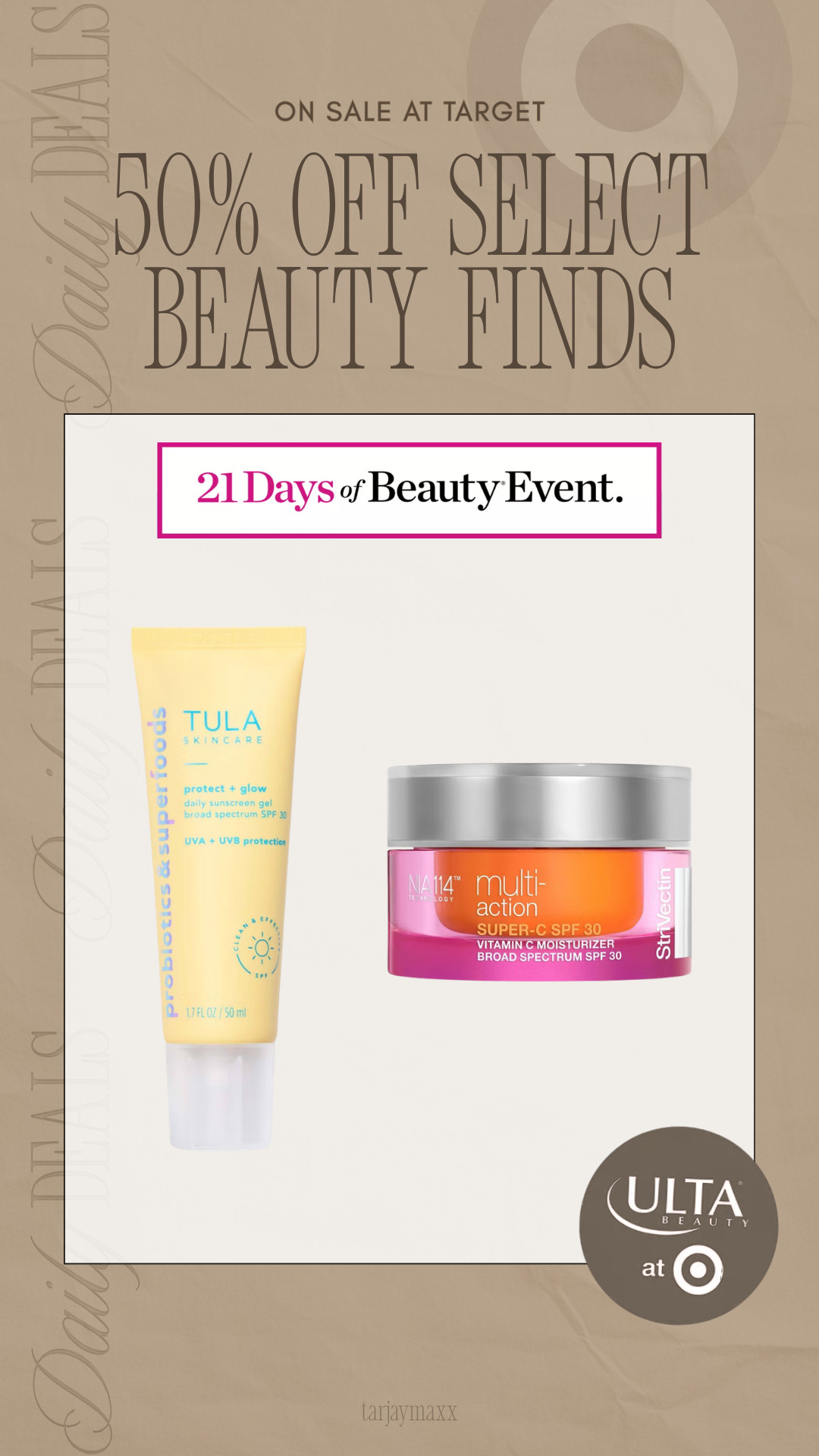 If you’ve been wanting to try new skincare or restock your favorites, now is the time - these are everyday staples and perfect going into spring + vacation prep!
spring outfits 2026 spring dresses date night outfits work outfits vacation outfits beach easter outfits women easter dress women plus size fashion beauty deals target ulta sale skincare routine self care essentials 

 #LTKmorningroutine #LTKselfcare #LTKBeauty