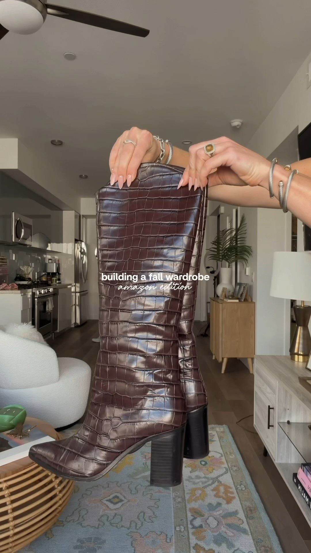 Some cute fall staples from Amazon 🍁🤎 sizing:
Outfit 1: small skirt, small top, boots TTS
Outfit 2: medium sweater, small shorts, medium denim jacket, boots TTS 
Outfit 3: medium in jeans (they have stretch but I like mine baggy) and small in top. Boots TTS! 



#LTKSeasonal #LTKFindsUnder50 #LTKSaleAlert