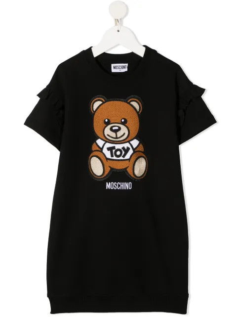bear-motif T-shirt dress | Farfetch (US)