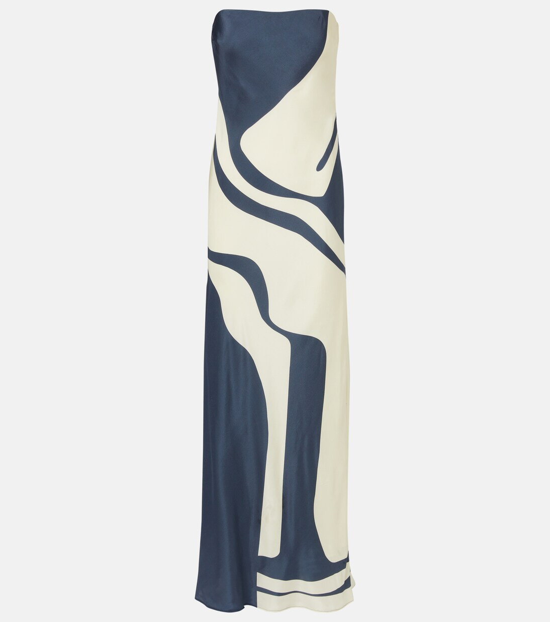 Lilou strapless silk maxi dress | Mytheresa (US/CA)