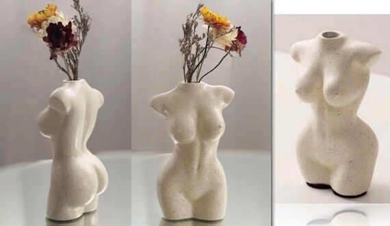 Female Body Vase Original Body Shape Vase Body Art Vase | Etsy | Etsy (US)