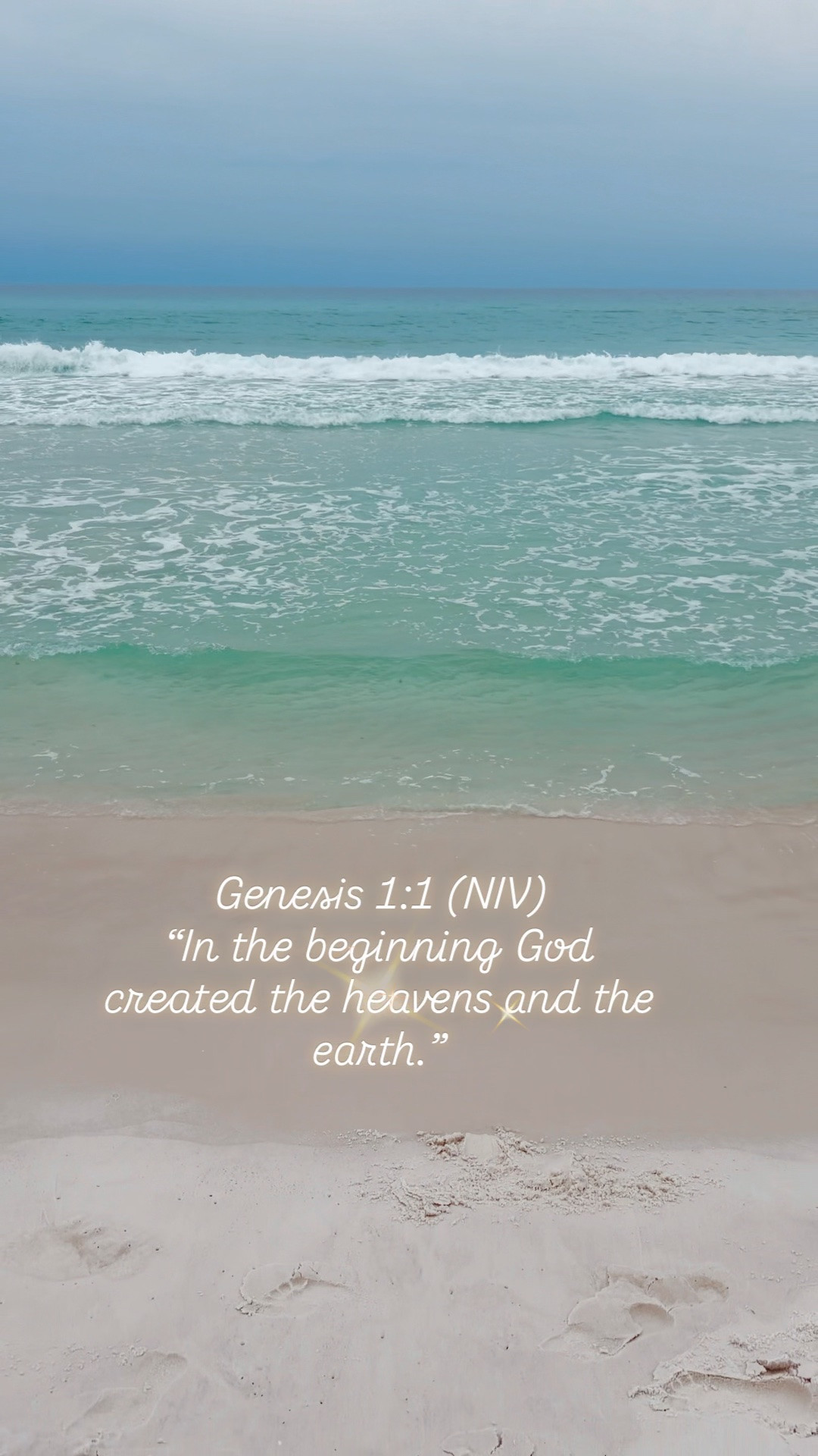 Genesis 1:1 (NIV)
“In the beginning God created the heavens and the earth.”

This verse opens the Book of Genesis and introduces the biblical account of creation. it describes God creating the world in six days and resting on the seventh. 

🌍 Day 1 – Light and Darkness
God said, “Let there be light,” and there was light. He separated light from darkness, calling them day and night.

☁️ Day 2 – Sky
God created the expanse (sky) to separate the waters above from the waters below.

🌱 Day 3 – Land and Vegetation
God gathered the waters so dry land appeared (earth and seas),and He created plants, trees, and vegetation.

☀️🌙 Day 4 – Sun, Moon, and Stars
God made the sun to govern the day and the moon and stars to govern the night.

🐟🐦 Day 5 – Sea Creatures and Birds
God filled the seas with fish and sea life, and the sky with birds.

🐄👨‍👩‍👧 Day 6 – Animals and Humans
God created land animals, then created humans in His image—male and female—and gave them stewardship over the earth.

🌿 Day 7 – Rest
God rested from His work and made the seventh day holy.

❓What in God’s creation did you appreciate today? 

#Bible #Genesis1:1 #GodsCreation #ocean #beachdays

#LTKdayinmylife