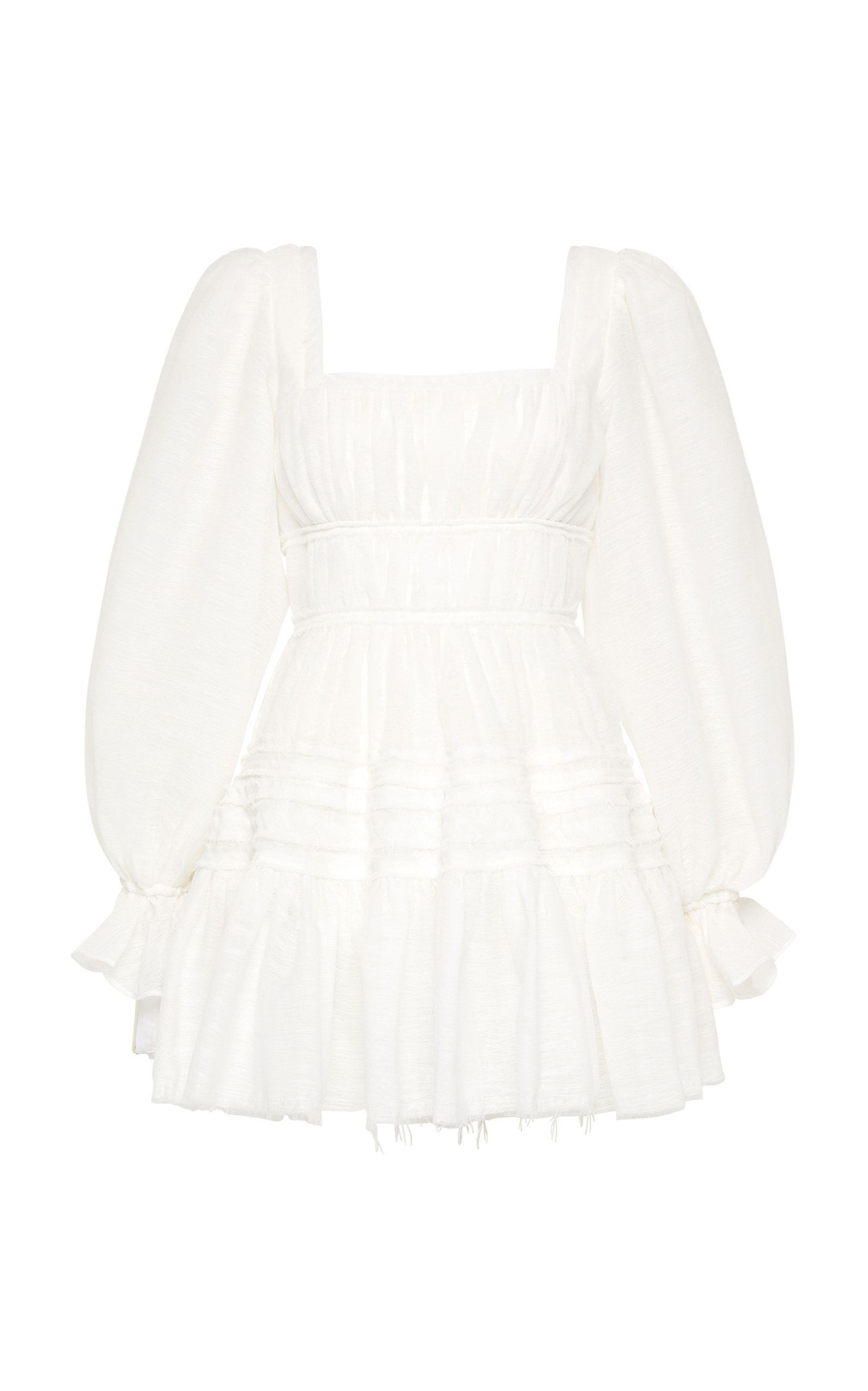 Impression Smocked Poplin Mini Dress | Moda Operandi (Global)