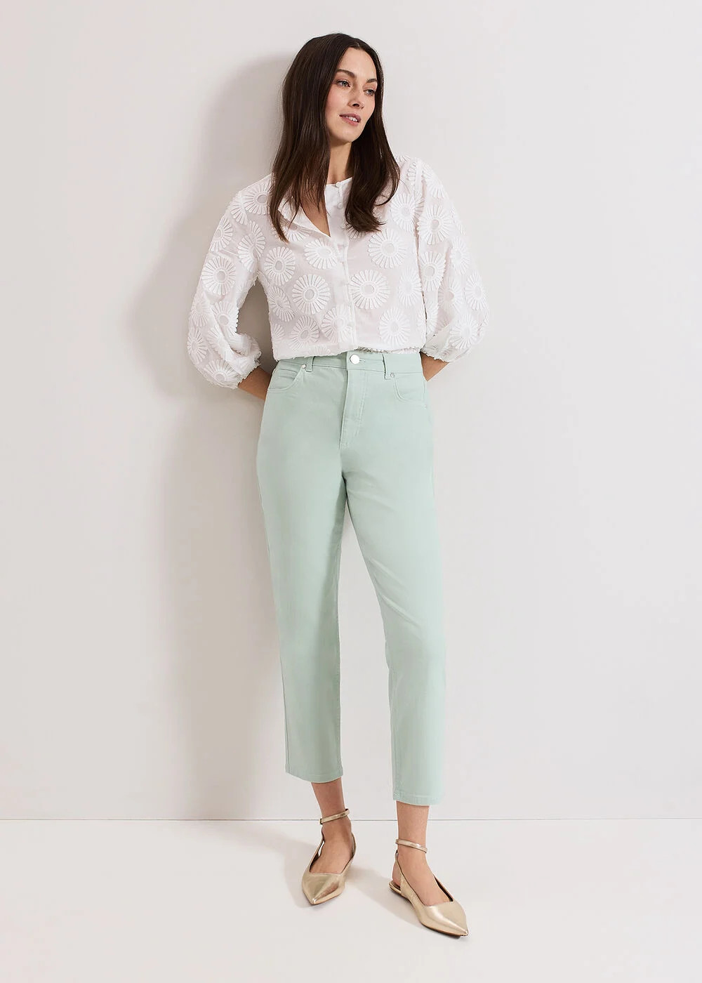 Lindsey Cropped Straight Leg Jean | Phase Eight UK | | Phase Eight
