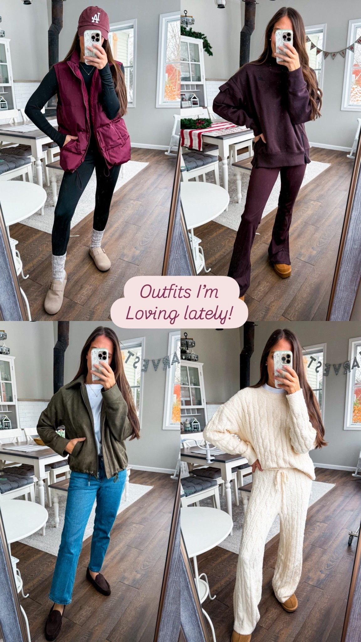Outfits I’m loving lately! 
