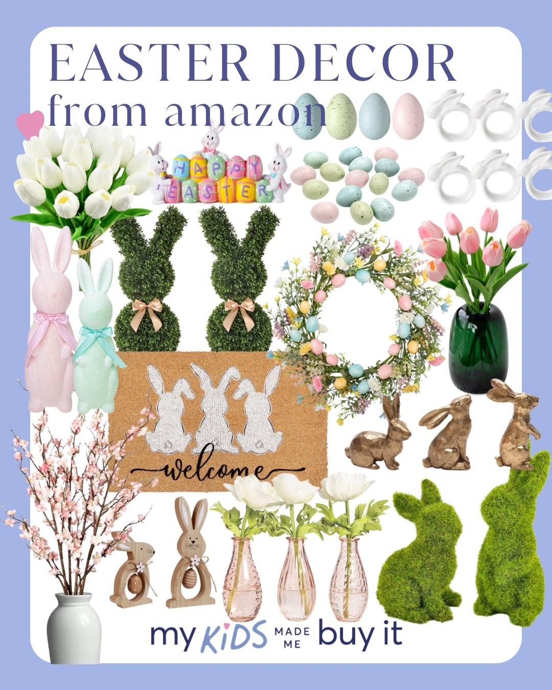 The cutest Easter decor from some of my favorite spots! We love this adorable Easter tree and this plate collection is gorgeous. Shop it all below! 

#LTKSeasonal #LTKKids #LTKHome