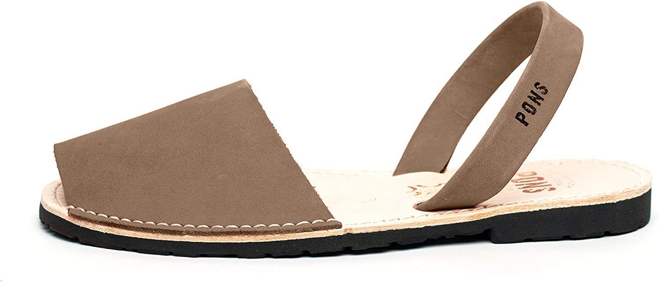 Pons 510 - Avarca Classic Style Women - Taupe - Size 37 (US 7) | Amazon (US)