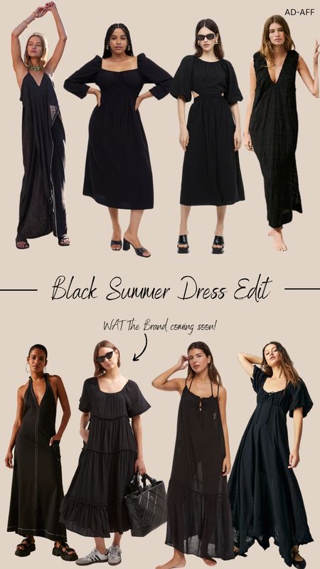 Black summer dress edit 🖤

#LTKstyletip #LTKSeasonal #LTKeurope