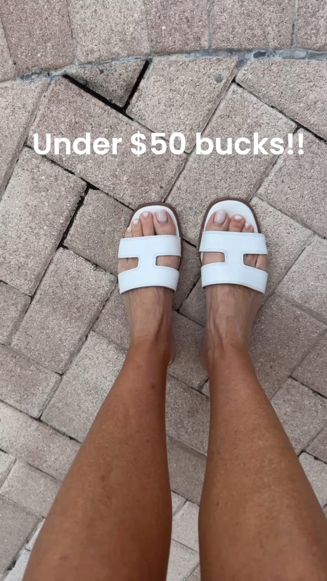 My best white sandals that I wear very year 🩷

#LTKSwim #LTKootd #LTKOver40