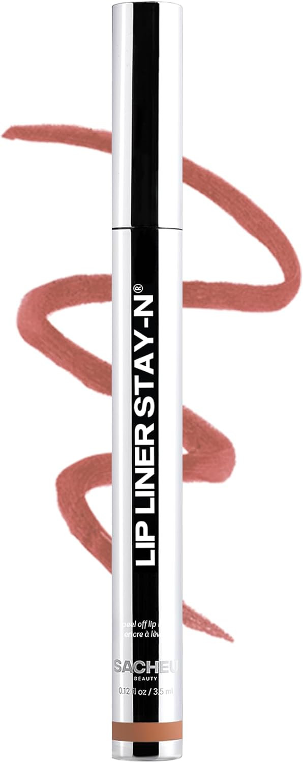 Sacheu Lip Liner STAY-N Peel Off Lip Stain, Longwear, p-INKED | Amazon (UK)
