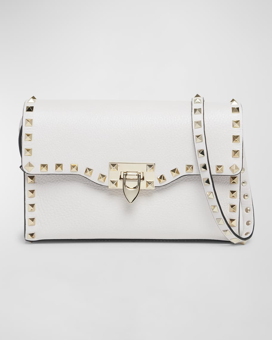 Valentino Garavani Rockstud Small Leather Shoulder Bag | Neiman Marcus