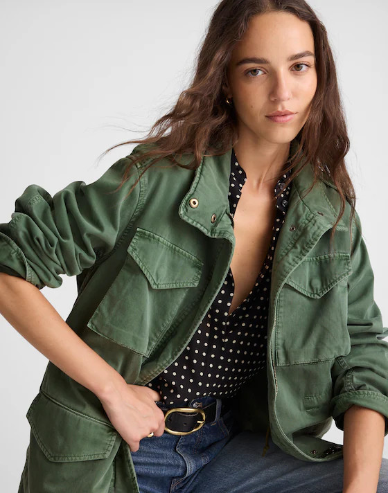 Oversized Field Jacket | Madewell | Madewell