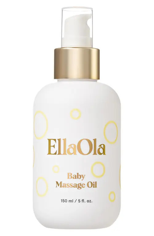 EllaOla 100% Organic Baby Massage Oil in White at Nordstrom | Nordstrom