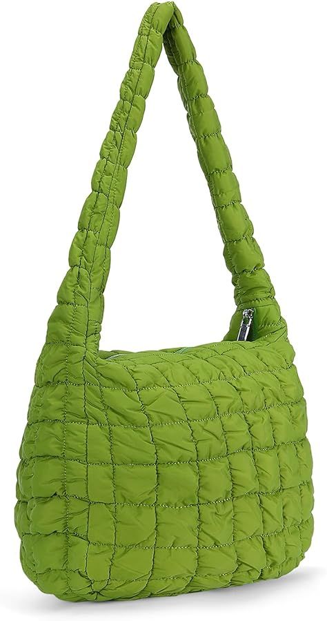 Quilted Tote Bag for Women Puffer Bag Quilted Bag Lightweight Puffy Tote Bag Quilted Padding Shou... | Amazon (US)