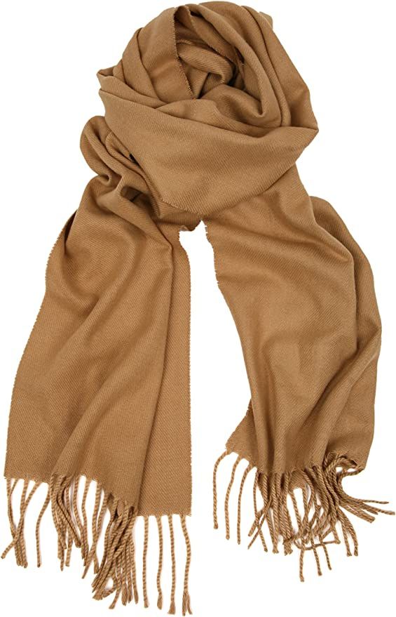 Love Lakeside-Cashmere Feel Winter Solid Color Scarf | Amazon (US)