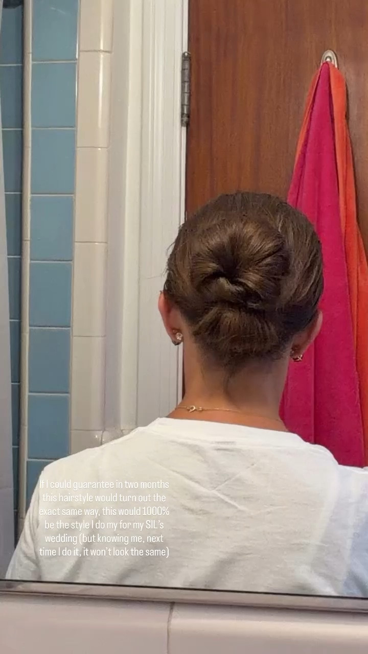 If I could guarantee in two months this hairstyle would turn out the exact same way, this would 1000% be the style I do my for my SIL’s wedding (but knowing me, next time I do it, it won’t look the same)


#hairstyle

#LTKstorytime #LTKvlog #LTKBeauty