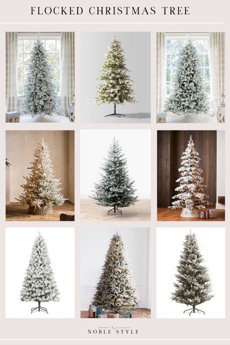Roundup of flocked Christmas tree. 

Christmas Decor, Flocked, Snowy, Christmas, Home Decor, Holiday Decor

#LTKSeasonal #LTKhome #LTKHoliday