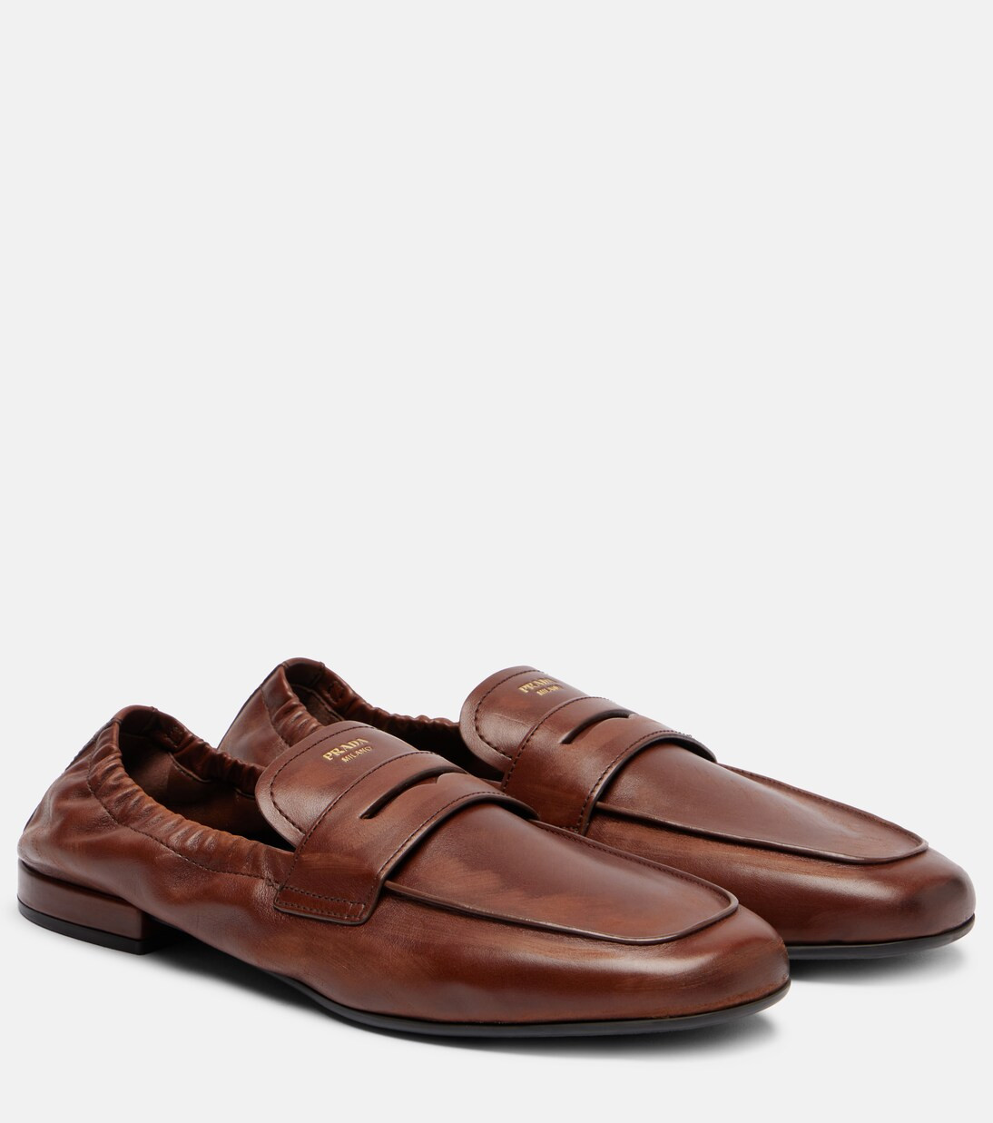 Leather penny loafers | Mytheresa (US/CA)