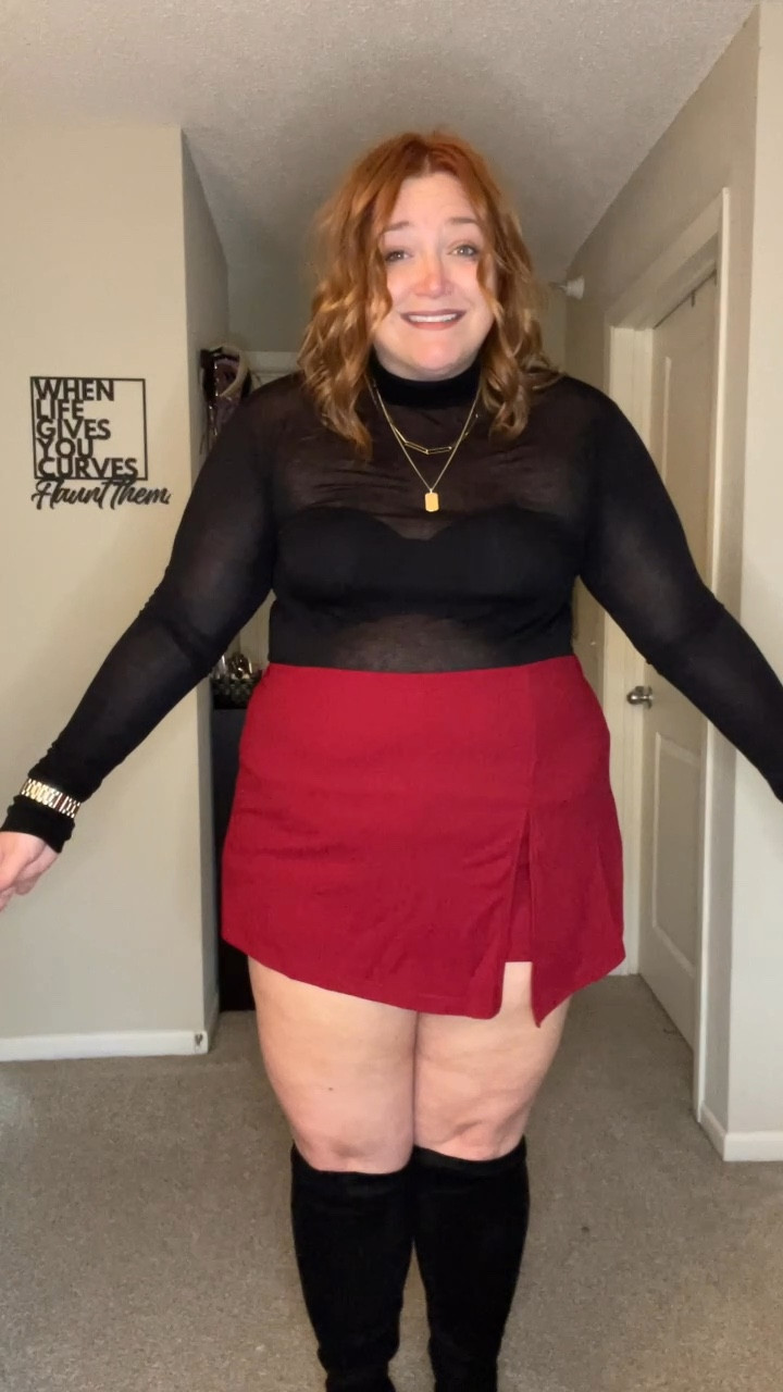 The perfect fall outfit for date night, girls night or just any night you want to feel hot.
4X in the skort - sized up to a US20
Tara10 at Miranda Frye

#LTKFindsUnder100 #LTKMidsize #LTKPlusSize