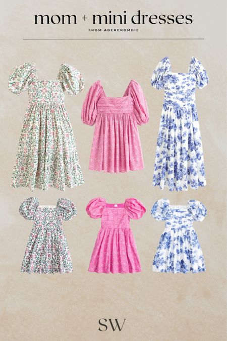 Mom + mini Easter dresses from Abercrombie 🌸🐇

#LTKkids #LTKstyletip #LTKfindsunder100