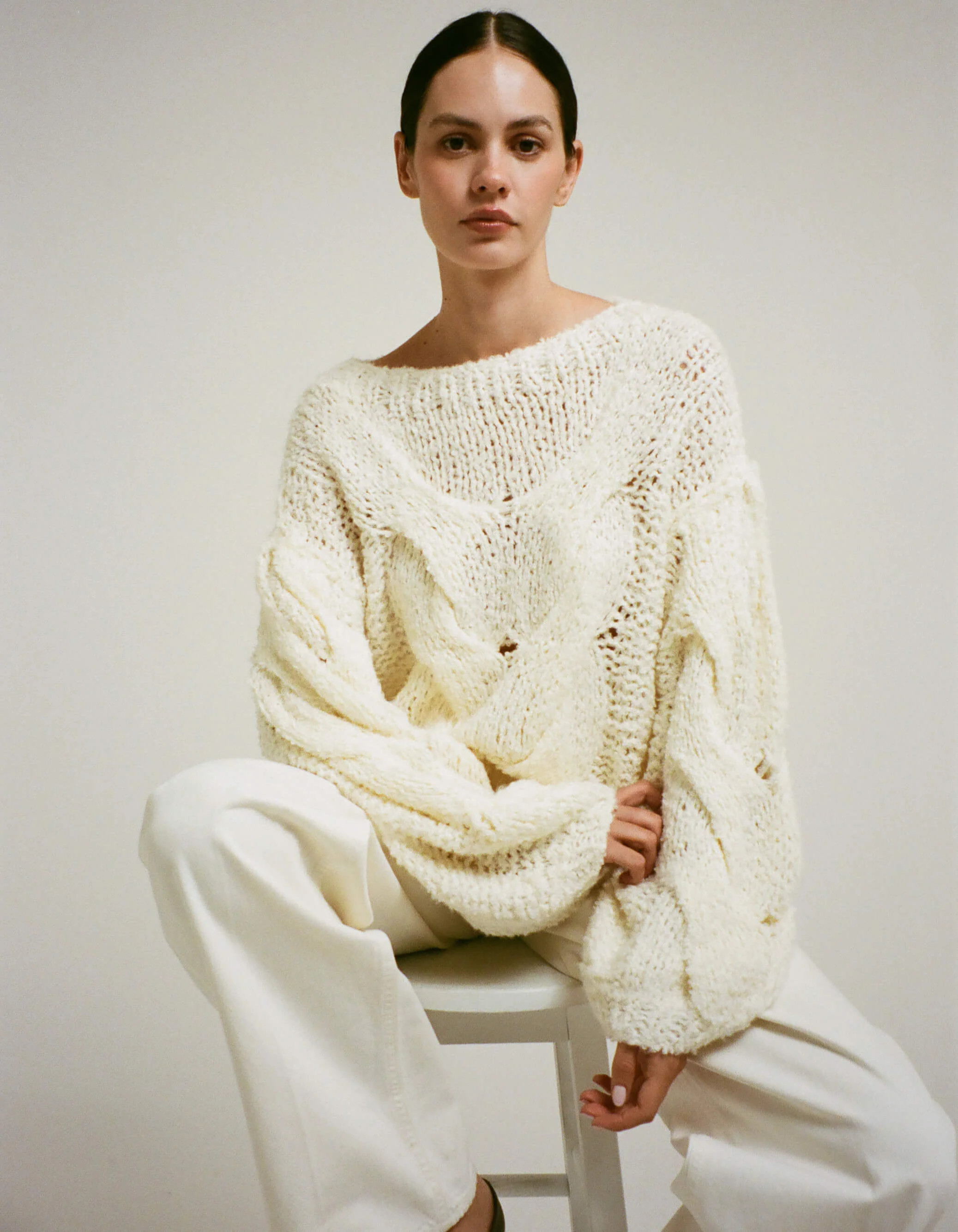 Nonna Sweater | Ivory | Rumored