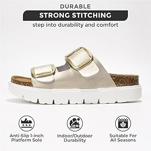Project Cloud Genuine Leather Platform Sandals Women Footwear - Wedge Chunky Sandals Womens sanda... | Amazon (US)