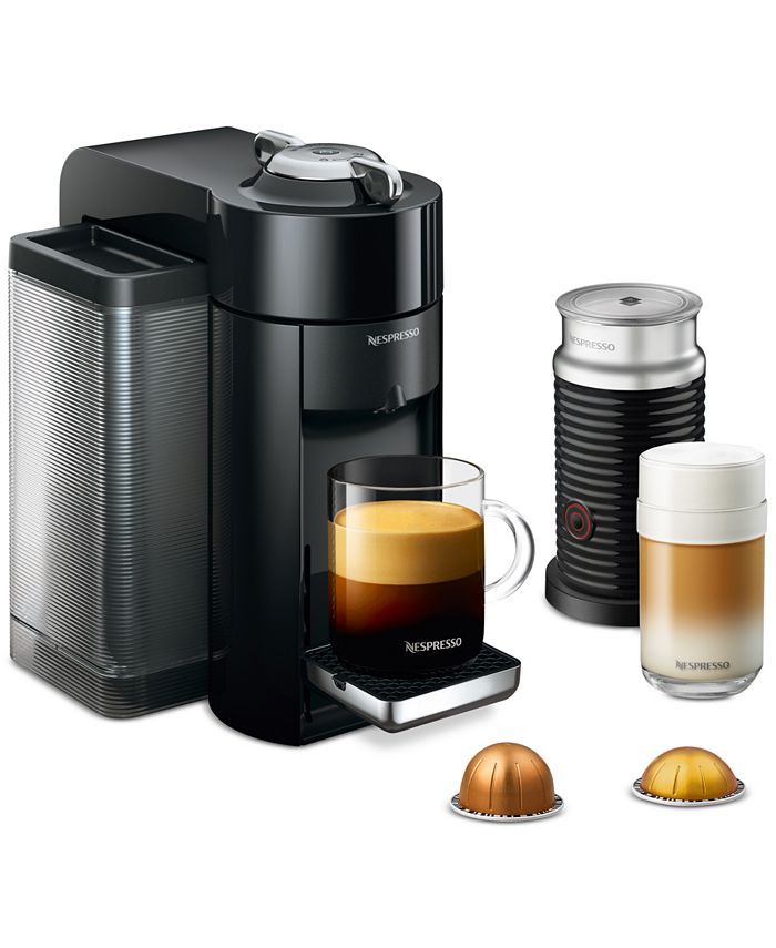 Nespresso by De'Longhi Vertuo Coffee and Espresso Machine with Aeroccino & Reviews - Coffee Maker... | Macys (US)