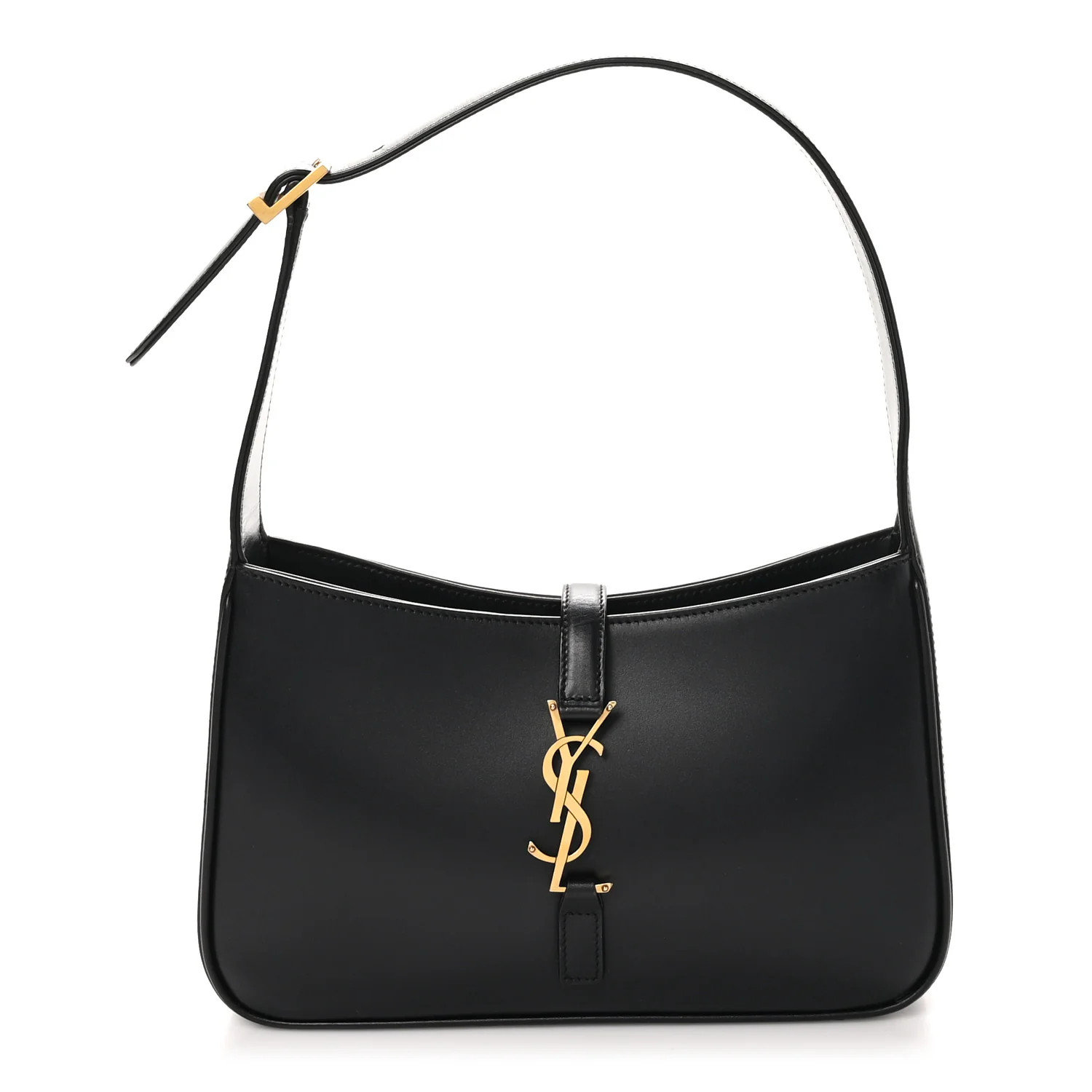 Smooth Calfskin Le 5 A 7 Hobo Black | FASHIONPHILE (US)