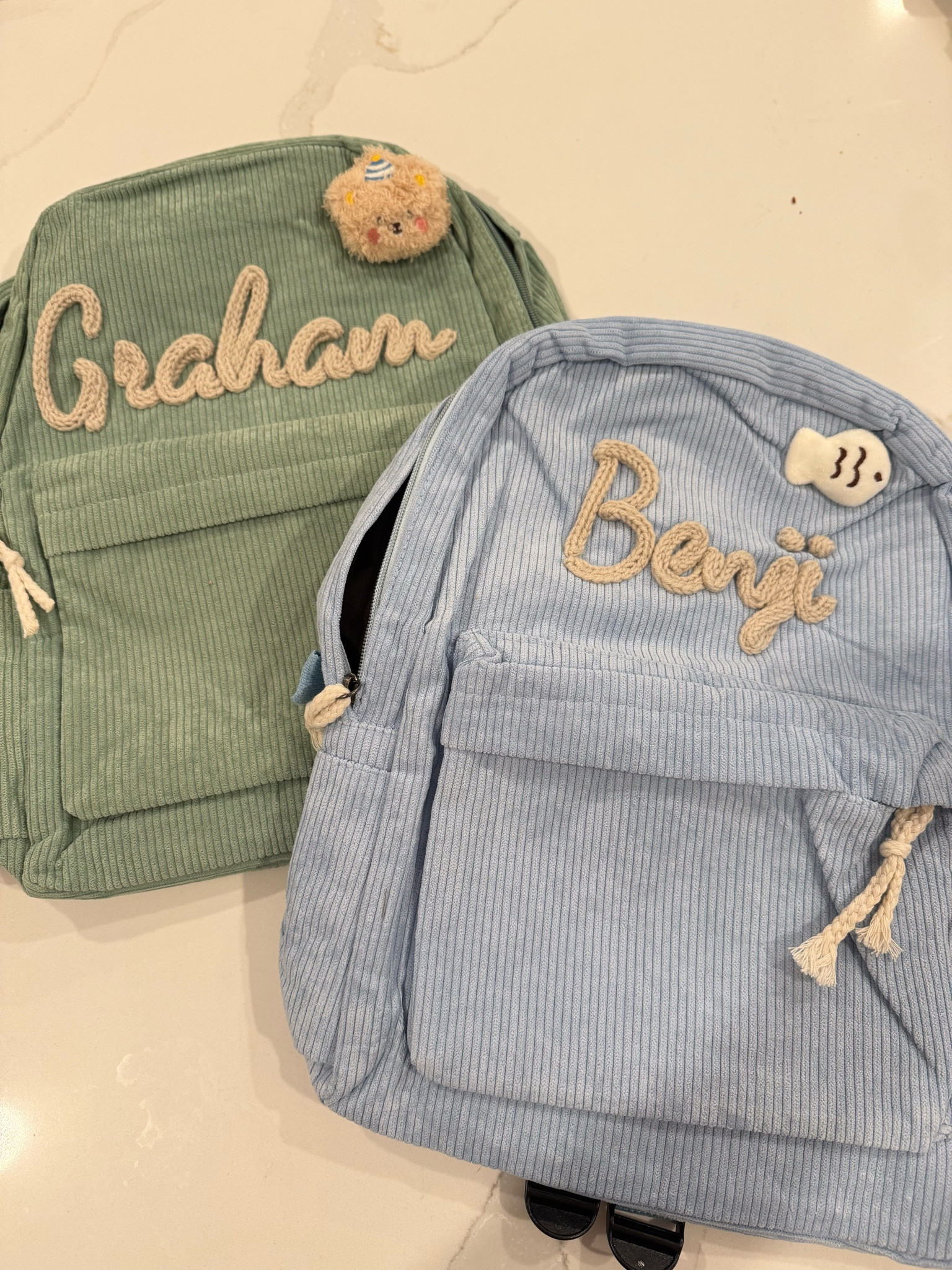 $12 kids custom backpacks I’m shook !!!! 

#LTKKids #LTKBaby #LTKFamily