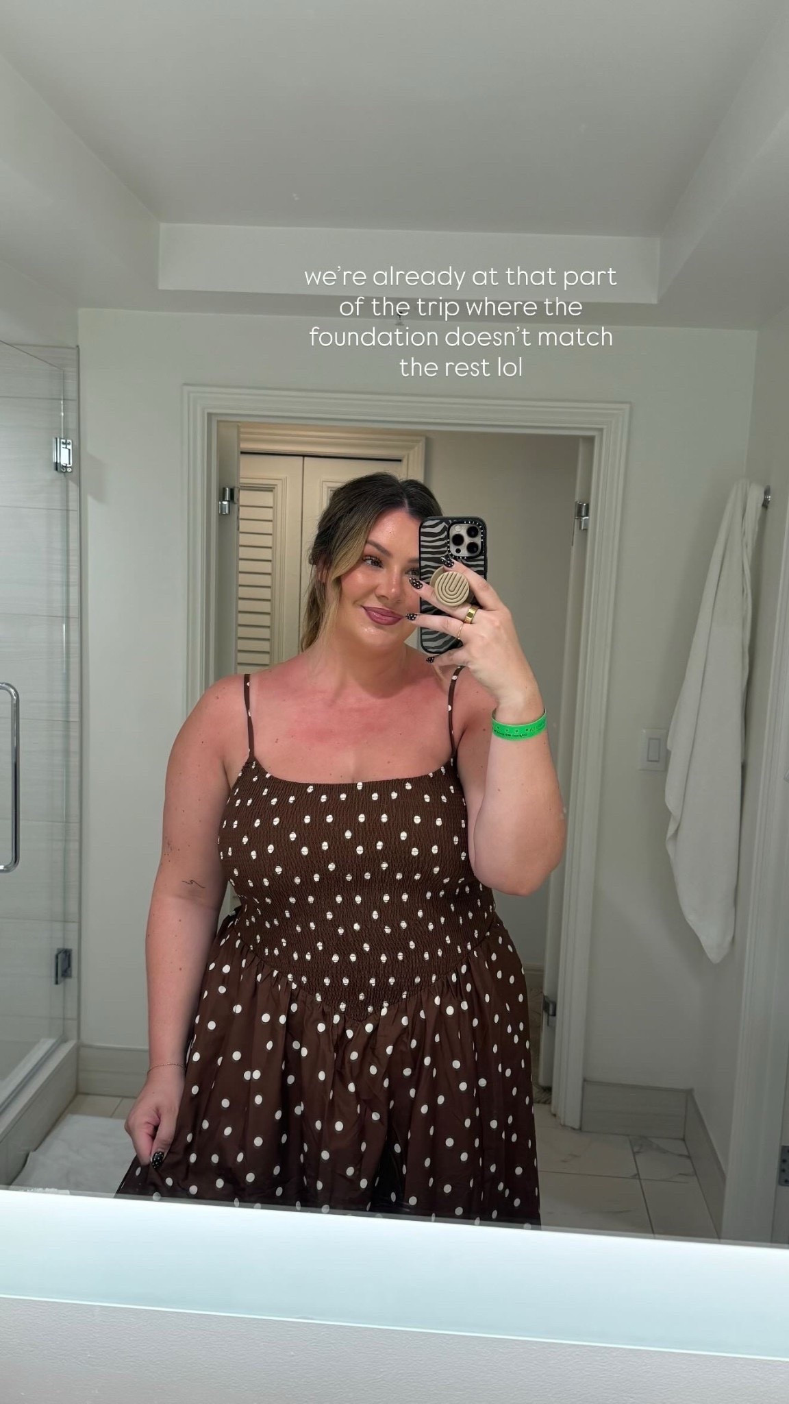 Dress is on clearance at Abercrombie for under $25 🤎

Also linking some other brown polka dot dresses below! 

wearing this dress in an xl!!

#LTKMidsize #LTKTravel #LTKSaleAlert