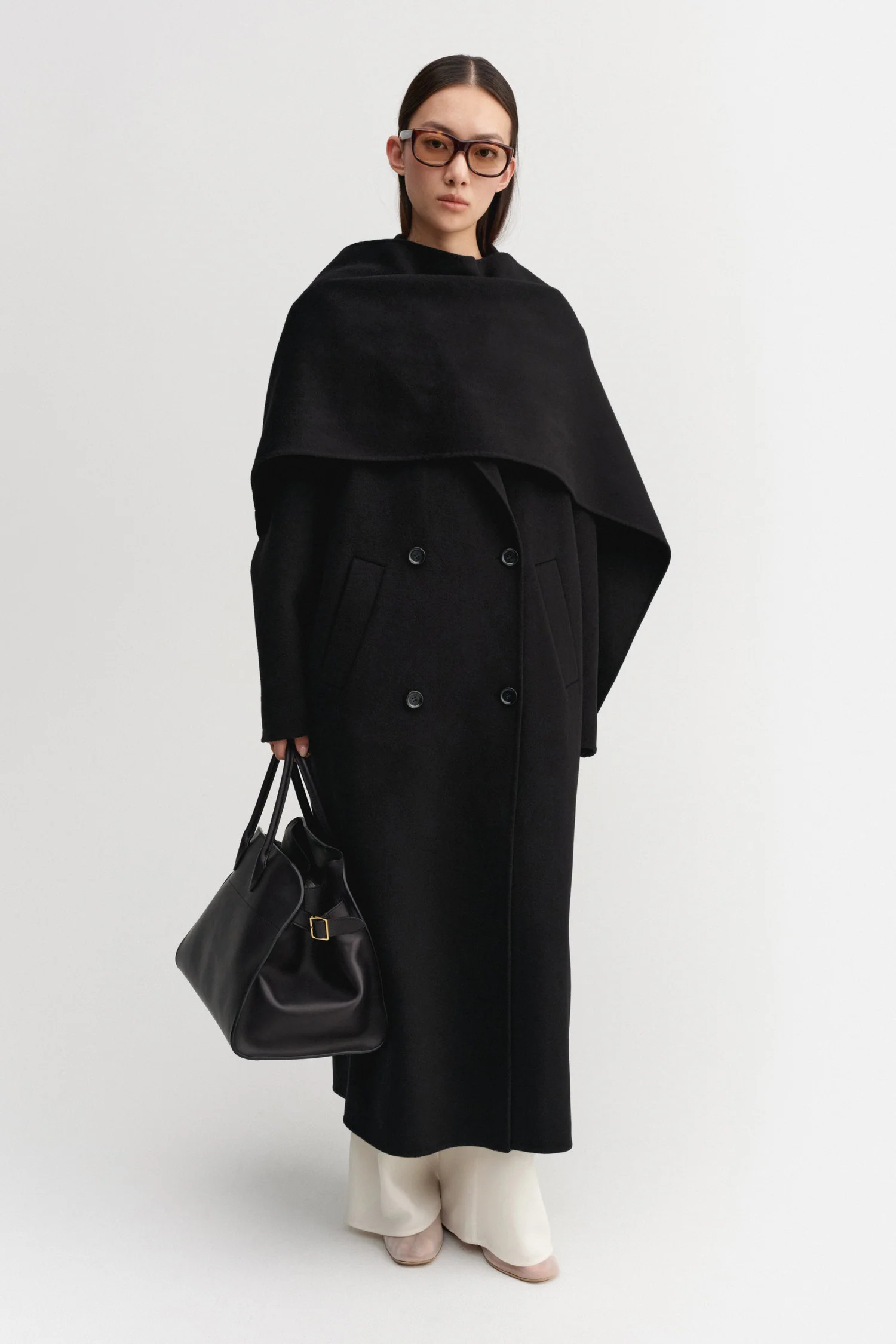 Deja Doublé Coat, black | Almada Label