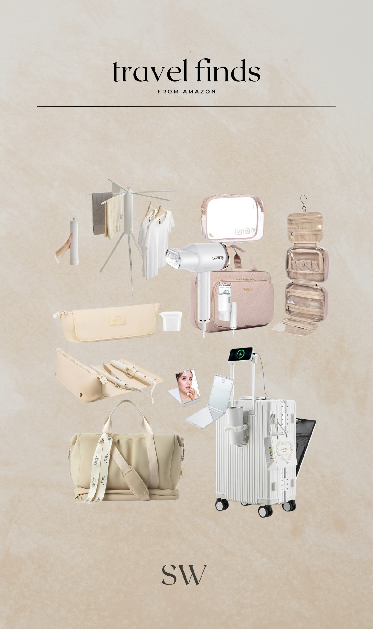 2024 travel finds from Amazon that I love! The carry on suitcase is my FAVORITE and it makes the perfect travel bag!! 

#LTKtravel #LTKfindsunder100 #LTKstyletip