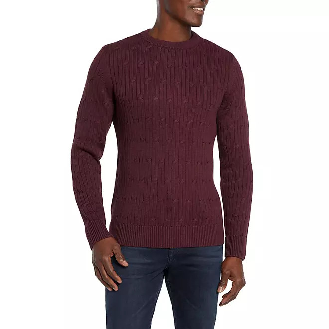Express Men's Cable Knit Sweater | Sam's Club